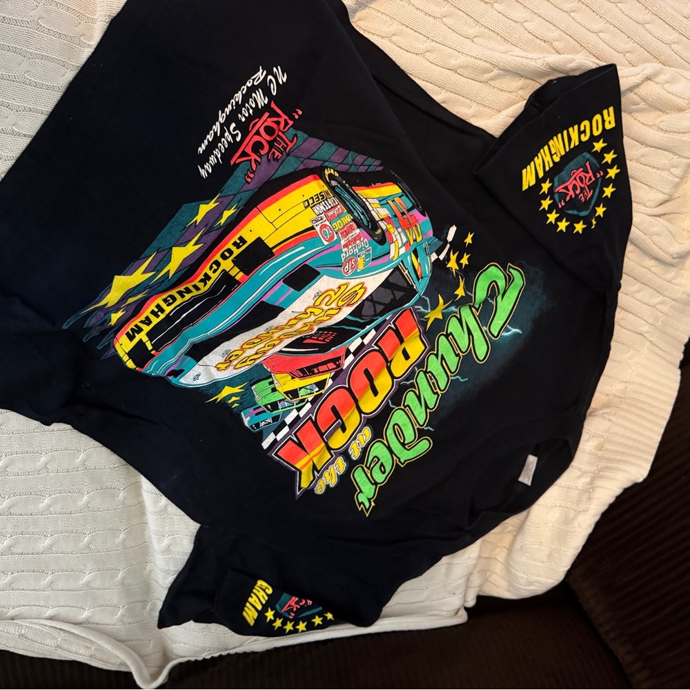 NHRA 1994 Black Rockingham Racing Tee - Picture 2 of 8